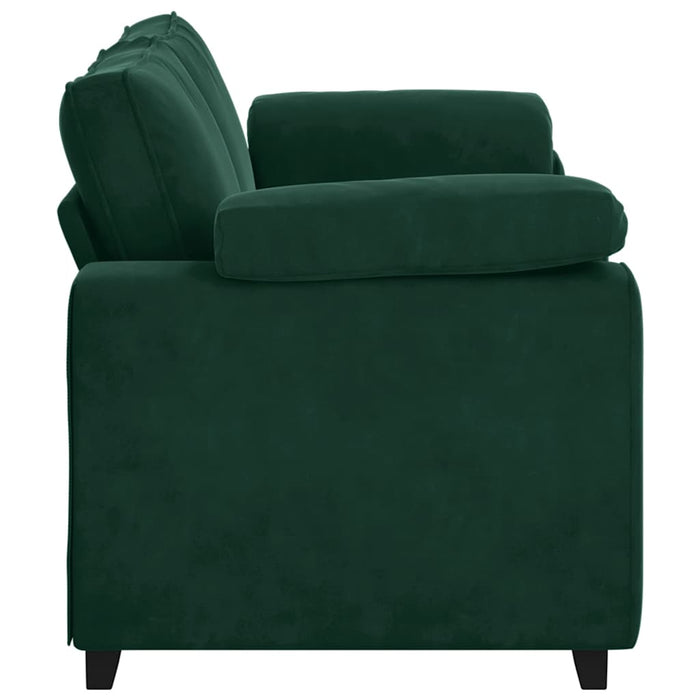 Canapea extensibilă verde închis 180x77x82 cm catifea - WALTI WALTI