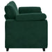 Canapea extensibilă verde închis 180x77x82 cm catifea - WALTI WALTI