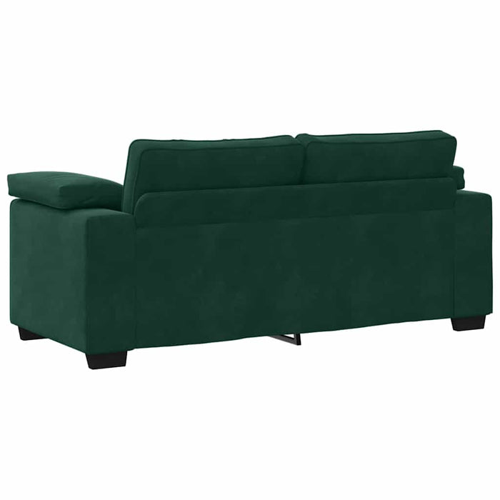 Canapea extensibilă verde închis 180x77x82 cm catifea - WALTI WALTI