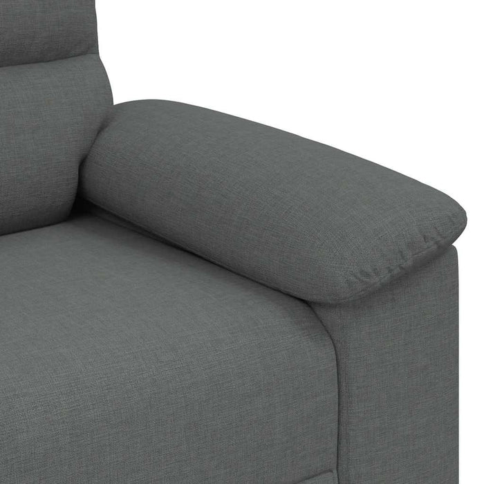 Canapea Scaun Gri Inchis 100x81x84 cm Tesatura WALTI