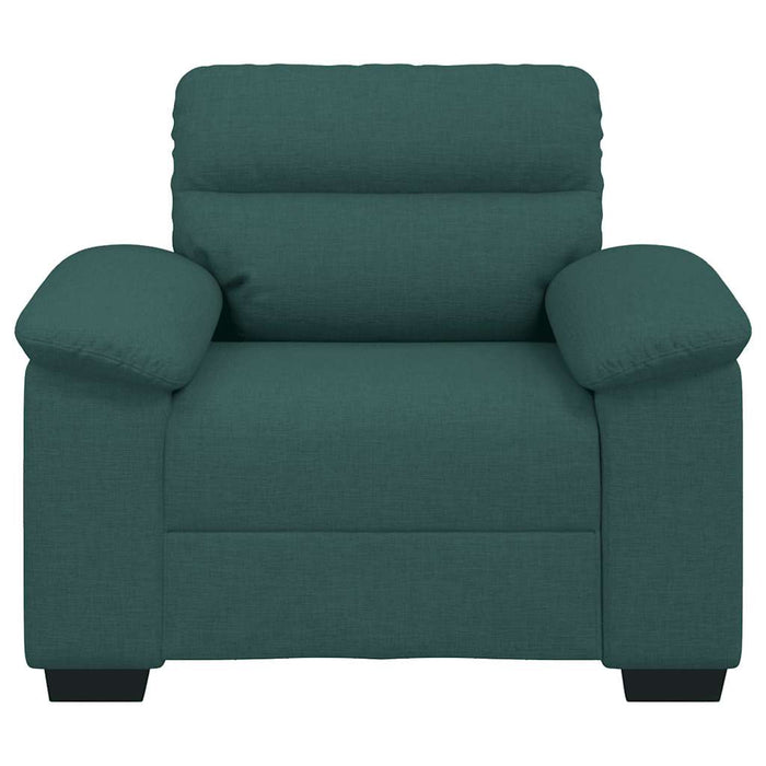 Canapea fotoliu verde închis 100x81x84 cm, material textil - WALTI WALTI