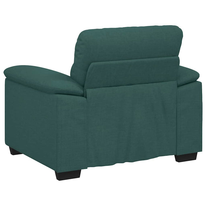 Canapea fotoliu verde închis 100x81x84 cm, material textil - WALTI WALTI