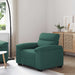 Canapea fotoliu verde închis 100x81x84 cm, material textil - WALTI WALTI