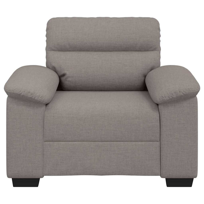 Canapea fotoliu gri taupe 100x81x84 cm, material textil - WALTI WALTI