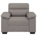 Canapea fotoliu gri taupe 100x81x84 cm, material textil - WALTI WALTI
