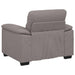 Canapea fotoliu gri taupe 100x81x84 cm, material textil - WALTI WALTI