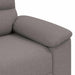 Canapea fotoliu gri taupe 100x81x84 cm, material textil - WALTI WALTI