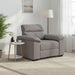 Canapea fotoliu gri taupe 100x81x84 cm, material textil - WALTI WALTI