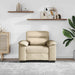 Canapea fotoliu crem 100x81x84 cm material textil - WALTI WALTI