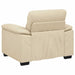 Canapea fotoliu crem 100x81x84 cm material textil - WALTI WALTI