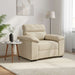Canapea fotoliu crem 100x81x84 cm material textil - WALTI WALTI