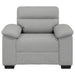 Canapea fotoliu gri nor 100x81x84 cm material textil - WALTI WALTI