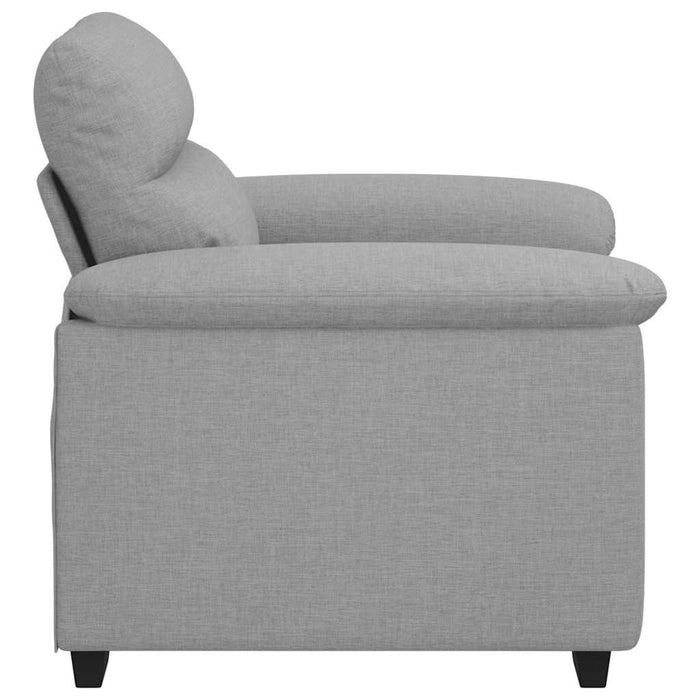 Canapea fotoliu gri nor 100x81x84 cm material textil - WALTI WALTI