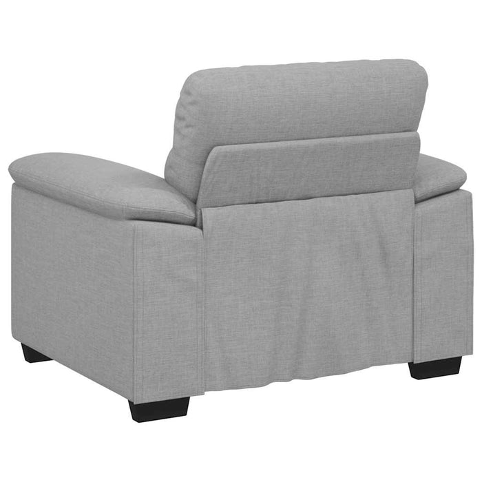 Canapea fotoliu gri nor 100x81x84 cm material textil - WALTI WALTI