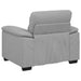 Canapea fotoliu gri nor 100x81x84 cm material textil - WALTI WALTI