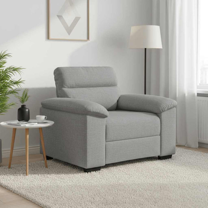Canapea fotoliu gri nor 100x81x84 cm material textil - WALTI WALTI