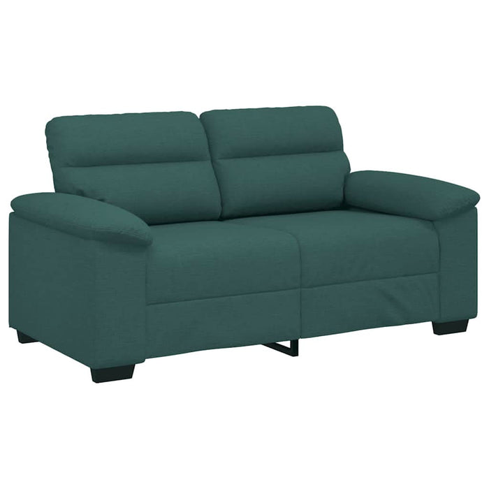 Canapea cu 2 locuri, verde închis, 160x81x84 cm, material textil WALTI
