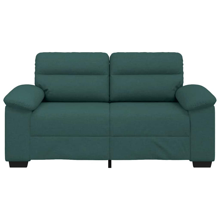 Canapea cu 2 locuri, verde închis, 160x81x84 cm, material textil WALTI