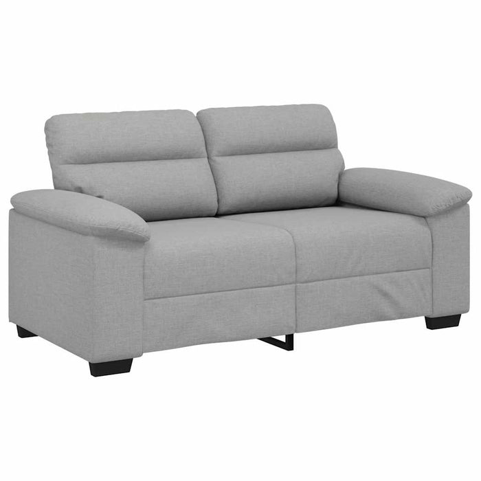 Canapea cu 2 locuri, gri nor, 160x81x84 cm, material textil WALTI