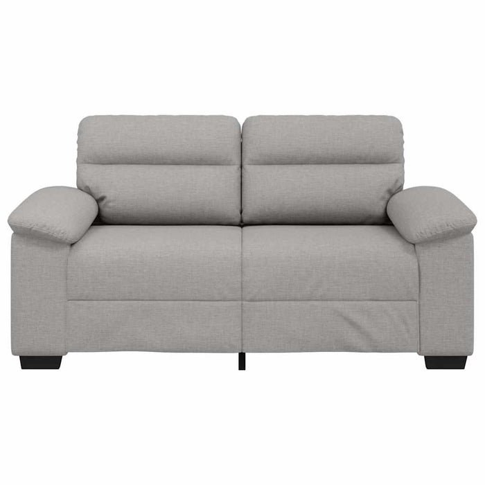 Canapea cu 2 locuri, gri nor, 160x81x84 cm, material textil WALTI