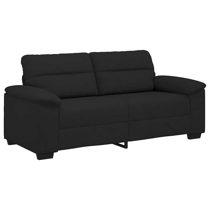 Canapea cu 2 locuri negru 140 cm stofa - WALTI WALTI