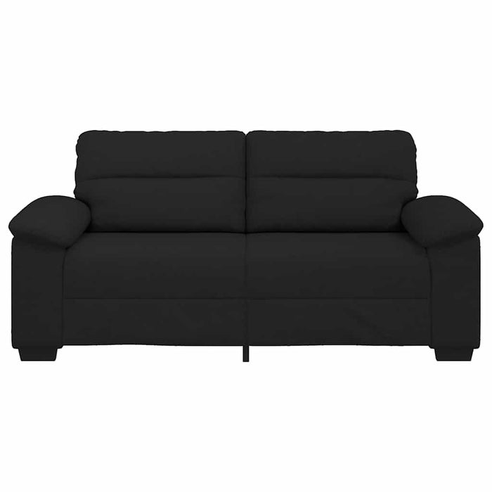 Canapea cu 2 locuri negru 140 cm stofa - WALTI WALTI