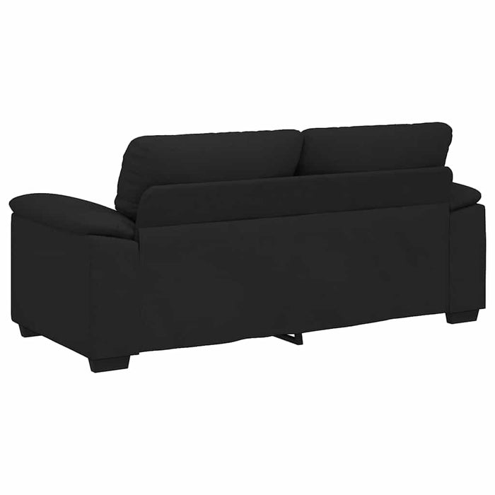 Canapea cu 2 locuri negru 140 cm stofa - WALTI WALTI