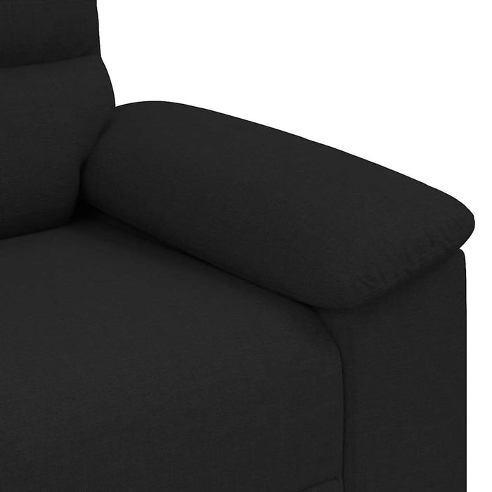 Canapea cu 2 locuri negru 140 cm stofa - WALTI WALTI