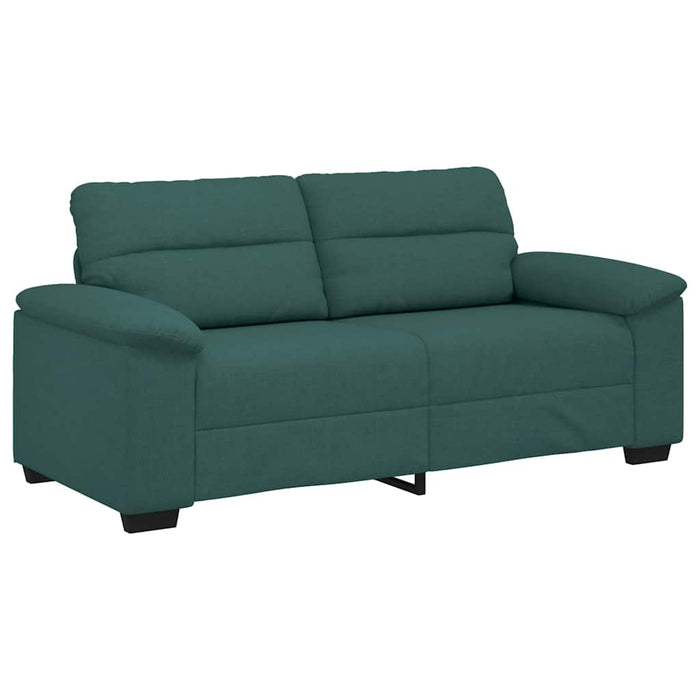 Canapea cu 2 locuri, verde închis, 180x81x84 cm, material textil WALTI