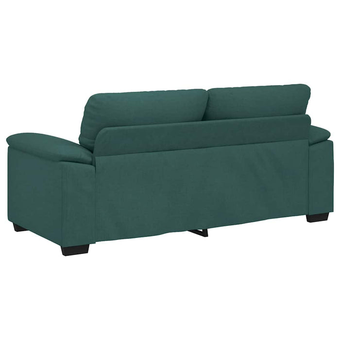 Canapea cu 2 locuri, verde închis, 180x81x84 cm, material textil WALTI