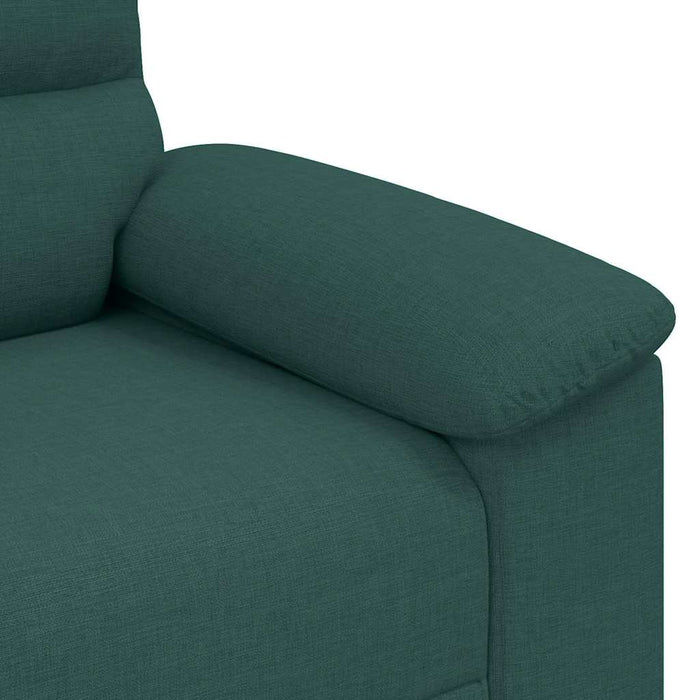 Canapea cu 2 locuri, verde închis, 180x81x84 cm, material textil WALTI