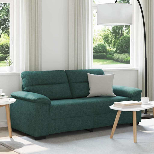 Canapea cu 2 locuri, verde închis, 180x81x84 cm, material textil - WALTI WALTI