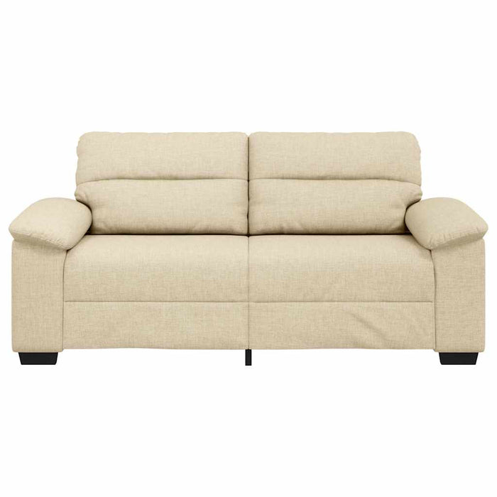 Canapea cu 2 locuri, crem, 180x81x84 cm, material textil WALTI