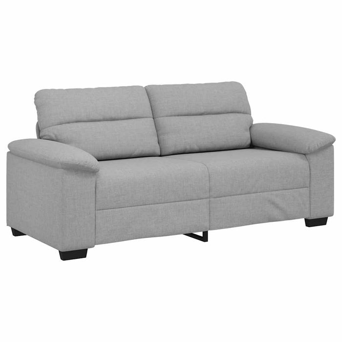 Canapea cu 2 locuri, gri nor, 180x81x84 cm, material textil WALTI