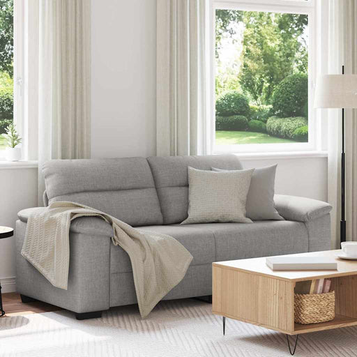 Canapea cu 2 locuri, gri nor, 180x81x84 cm, material textil - WALTI WALTI