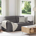 Canapea cu 2 locuri, gri, 180x81x84 cm, piele ecologică - WALTI WALTI