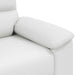 Canapea cu 2 locuri, albă, 180x81x84 cm, piele ecologică - WALTI WALTI