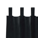 Perdele opace 2 pcs Negru 140 x 140 cm Catifea - WALTI WALTI