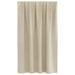 Perdele opace 2 pcs Crem 140 x 140 cm Catifea - WALTI WALTI