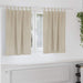 Perdele opace 2 pcs Crem 140 x 140 cm Catifea - WALTI WALTI