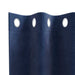 Perdele opace 2 pcs Albastru închis 140 x 140 cm Catifea - WALTI WALTI