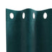 Perdele opace 2 pcs Verde închis 140 x 140 cm Catifea - WALTI WALTI