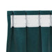 Perdele opace 2 pcs Verde închis 140 x 225 cm Catifea - WALTI WALTI