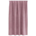 Perdele opace 2 pcs Roz închis 140 x 140 cm Catifea - WALTI WALTI