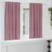 Perdele opace 2 pcs Roz închis 140 x 175 cm Catifea - WALTI WALTI