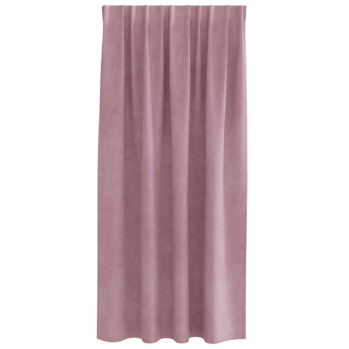 Perdele opace 2 pcs Roz închis 140 x 175 cm Catifea - WALTI WALTI