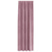 Perdele opace 2 pcs Roz închis 140 x 245 cm Catifea - WALTI WALTI