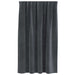 Perdele opace 2 pcs Gri deschis 140 x 140 cm Catifea - WALTI WALTI