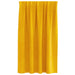 Perdele opace 2 pcs Galben muștar 140 x 140 cm Catifea - WALTI WALTI