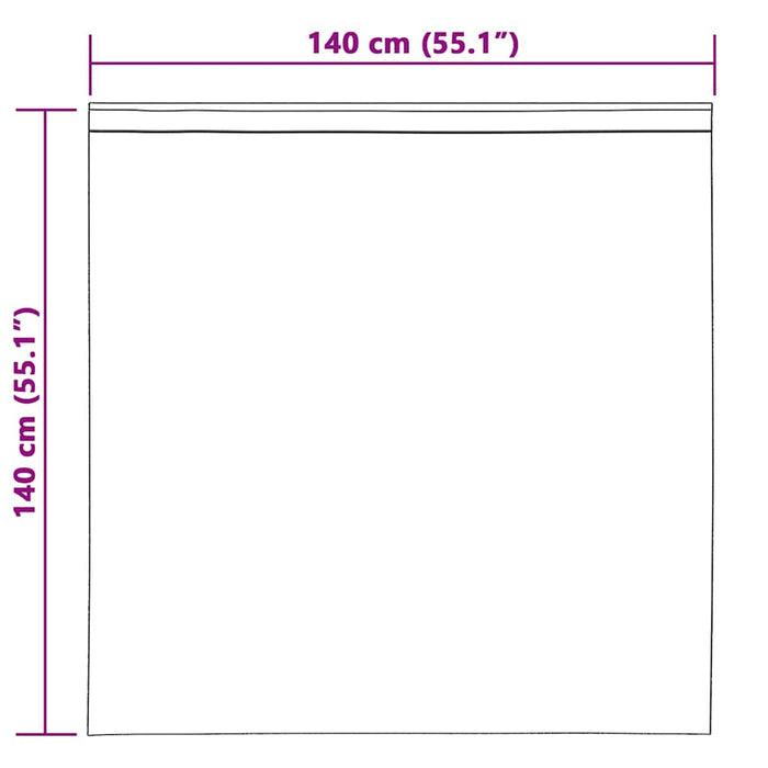 Perdele opace 2 pcs Galben muștar 140 x 140 cm Catifea - WALTI WALTI
